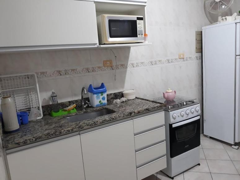 Apto Aconchegante A Uma Quadra Da Praia - Aviacao, Praia Grande - Sp Praia Grande (Santos) Eksteriør billede